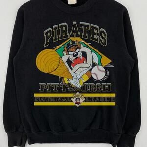 Retro Pittsburgh Pirates Looney Tunes Graphic Sweatshirt